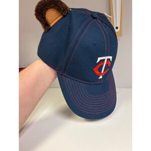 Minnesota Twins Baseball Cap Novelty Bear‎ Ears Hat Kids Twins Mascot
